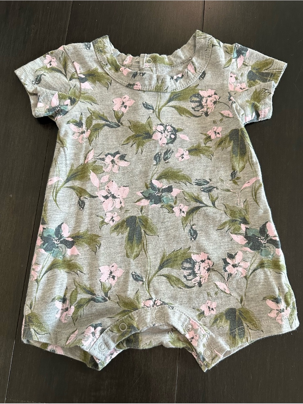 Grayson mini Floral romper